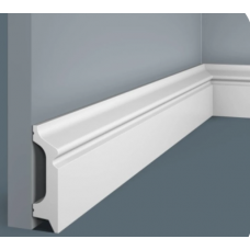 Плинтус под покраску из экополимера Cosca PX001